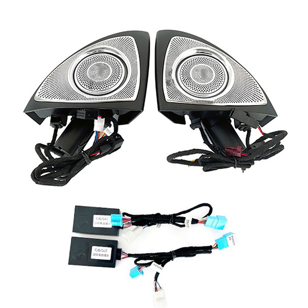 Factory Direct Sales X253 3D Rotating Tweeter 64 Colors Ambient Light for Mercedes Benz GLC-class 2016-2022 LED Rotary Treble
