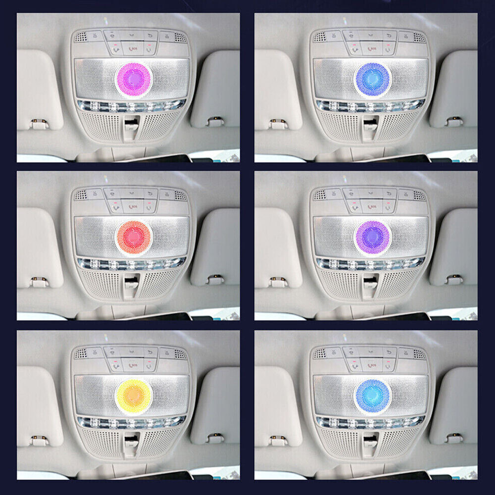 Car Interior Upgraded 64 Colors Luminous Glasses Box Cover W177 Ambient Light for Mercedes-Benz New A/B/CLA/GLA/GLB C118