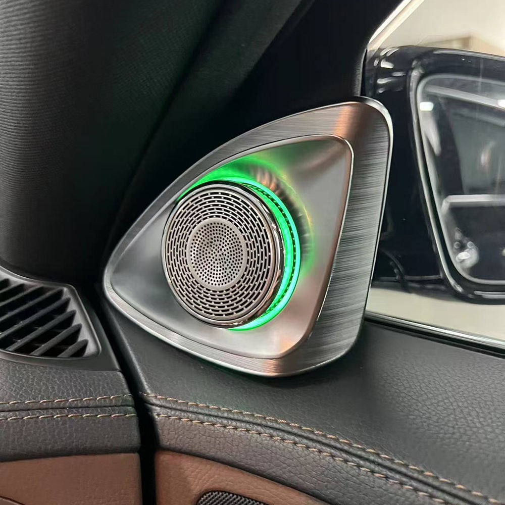 Hot Sale 4D Tweeter Atmosphere Lamp 4D Rotating Tweeter Speaker 64 Colors Ambient Light for Mercedes Benz S-class W222