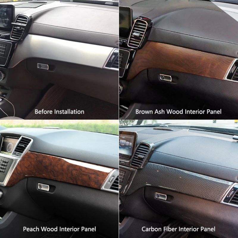 Interior Trim Panels — Four Finishes, With or Without Ambient Lighting for Mercedes-Benz GL / GLS X166 SUV 2012-2019