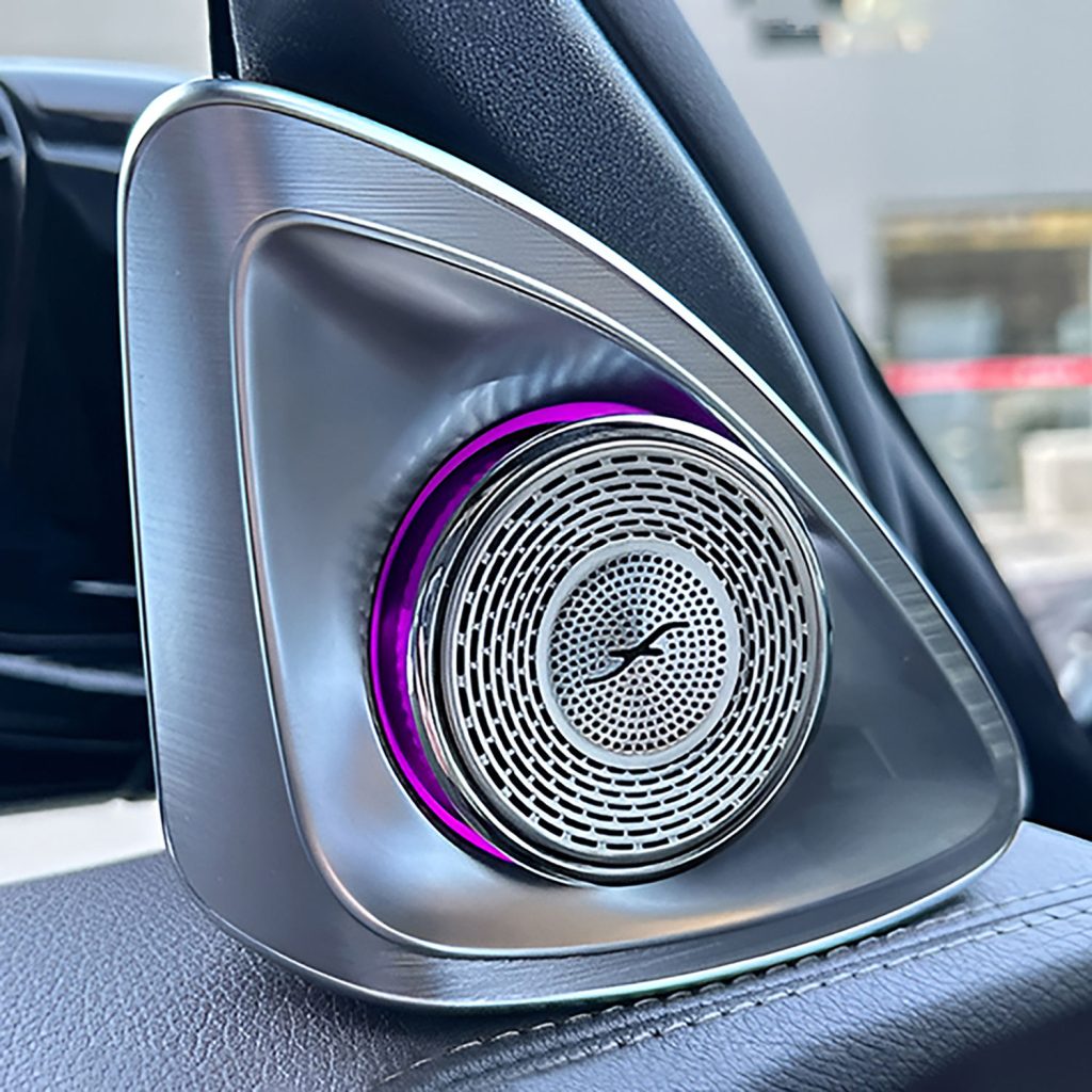 C205 C-Coupe 4D Rotating Tweeter Speaker 64 Colors LED Ambient Light for Mercedes Benz C-Coupe 2015-2021