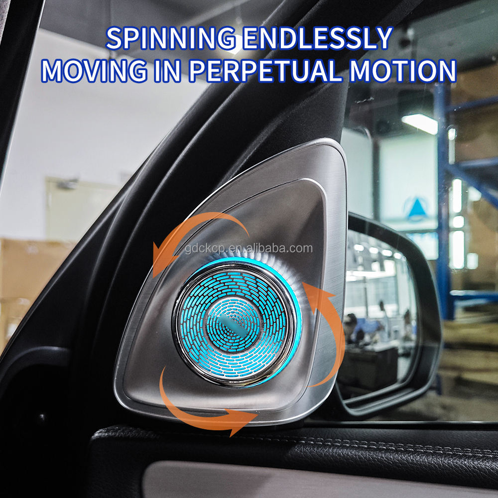 4D Rotating Tweeter Ambient Lighting — Old and New Versions for Mercedes-Benz GLS X167 SUV 2020-2025