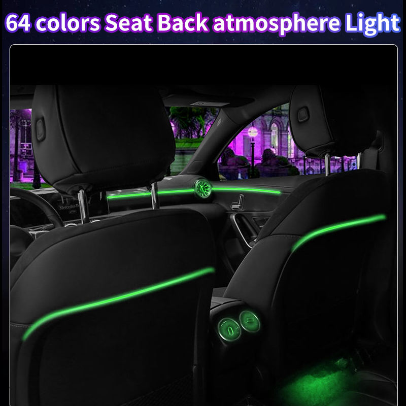 Hot-selling W247 Car Interior LED Light Seat Back Ambient Light for Mercedes-Benz New A/B/CLA/GLA/GLB-class W177 W118 W247