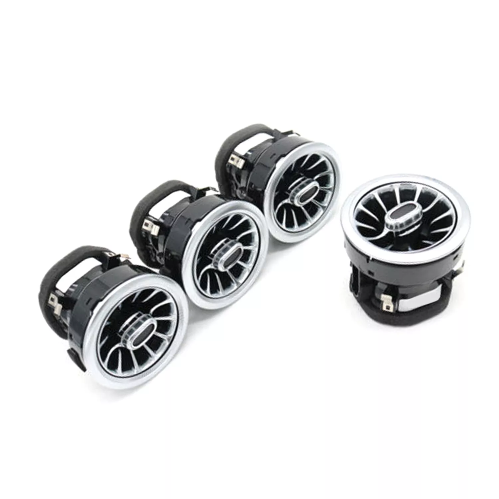 Hot Sale 4 PCS Front Turbine Air Vent 64 Colors LED Ambient Light for Mercedes Benz V Class W447