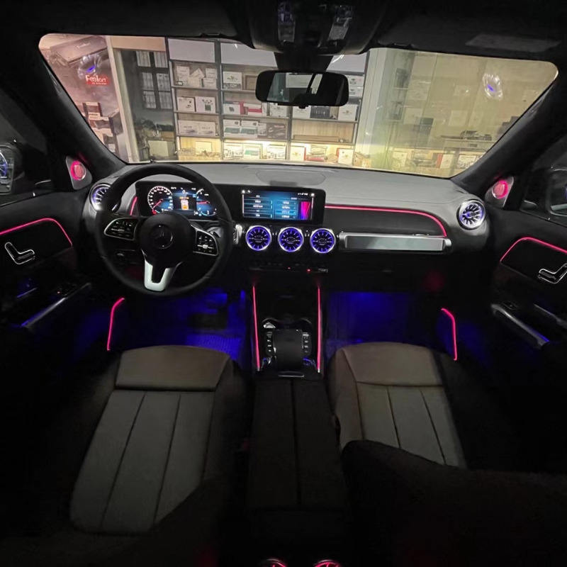 CKCP 64 Colors Ambient Light Kit for GLB-class X247 2020-2024 Upgraded Interior Accessories Auto Lighting Systems