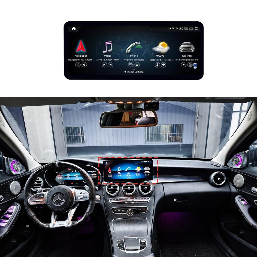 12.3-Inch Dashboard Touch Screen — Old and New Versions for Mercedes-Benz GLC X253