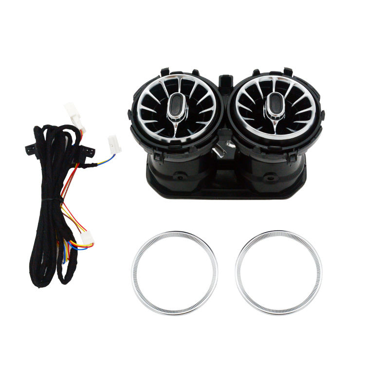 64 Colors Luminous Turbine Air Vent Ambient Light for Mercedes Benz A/B-Class W177 W247 CLA C118 GLA/GLB X247