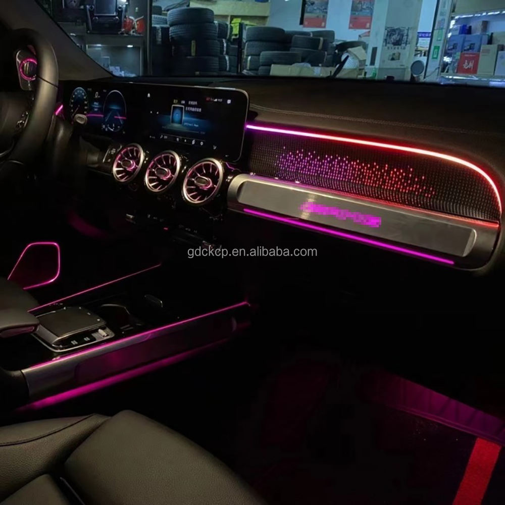 Luxury GLB Passenger Armrest Ambient Light for Mercedes Benz GLB-class X247 2020-2024 Upgraded Interior Atmosphere Lamp