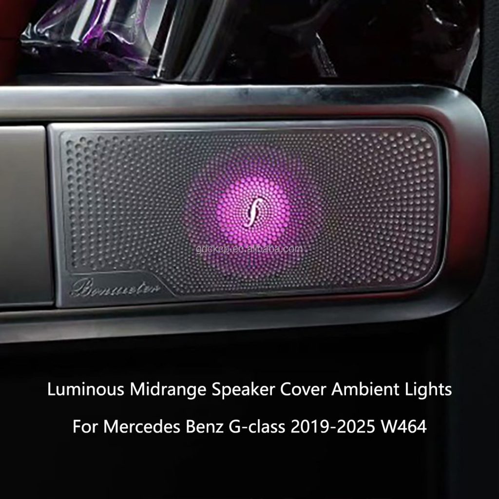 Luxury G-Class SUV Ambient Lighting 4-Piece Set for Mercedes Benz G-class 64 Colors Car Interior Atmosphere Lights LED Air Vent