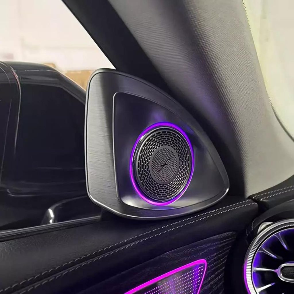 W257 Rotating Tweeter 64 Color Ambience Light for Benz CLS-class 2018-2023 Retrofit Ambient Light 4D Rotating Treble