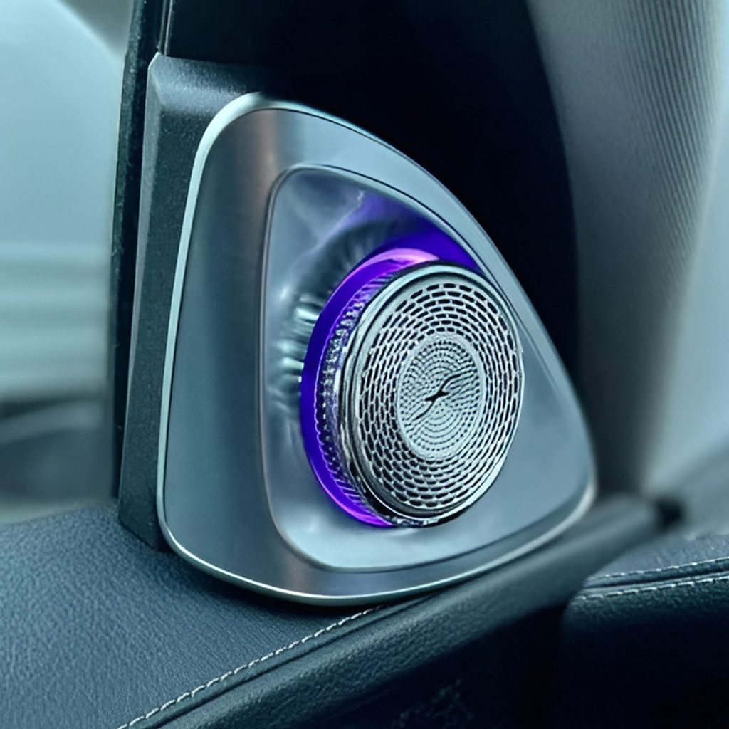 C205 C-Coupe 4D Rotating Tweeter Speaker 64 Colors LED Ambient Light for Mercedes Benz C-Coupe 2015-2021