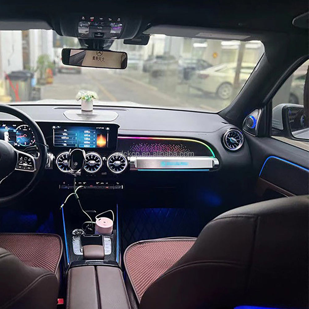 Luxury GLB Passenger Armrest Ambient Light for Mercedes Benz GLB-class X247 2020-2024 Upgraded Interior Atmosphere Lamp