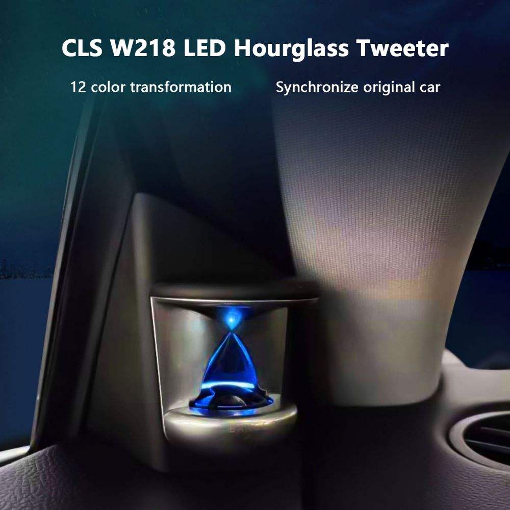 Upgrade 3 Color to 12 Color W218 Speaker Tweeter Ambient Light for Mercedes CLS-Class 2012-2017 W166/W292 OEM Atmosphere Lamp