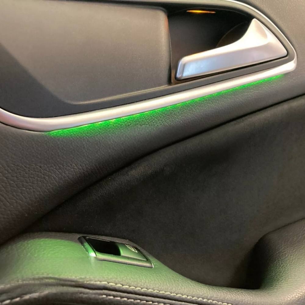 12 Colors W176 Ambient Light Kit LED Air Outlet for Mercedes Benz A-class 2013-2018 W117 Upgrade Car Interior Light Plug & Play