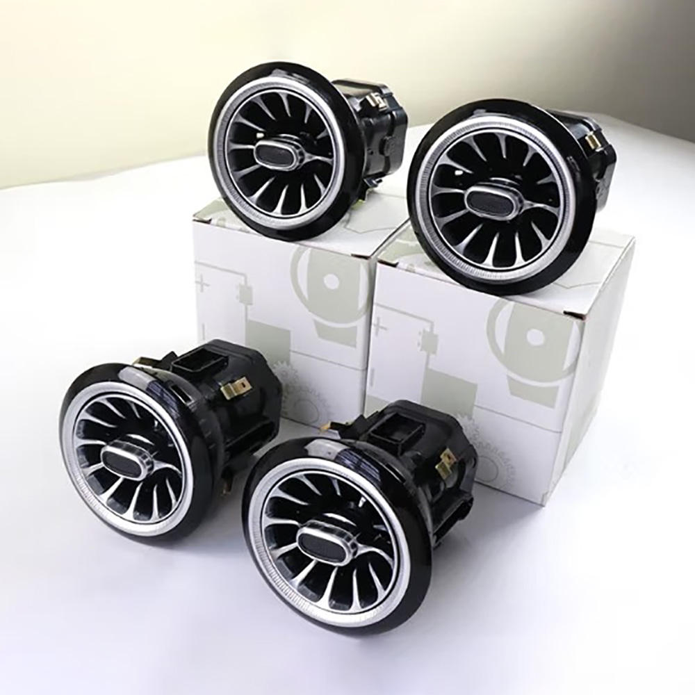 High Quality Car Accessories W463 (2018) 64 Colors Front Turbine Air Vent Atmosphere Lights for Benz G-class 2019-2024 LED Air Outlet