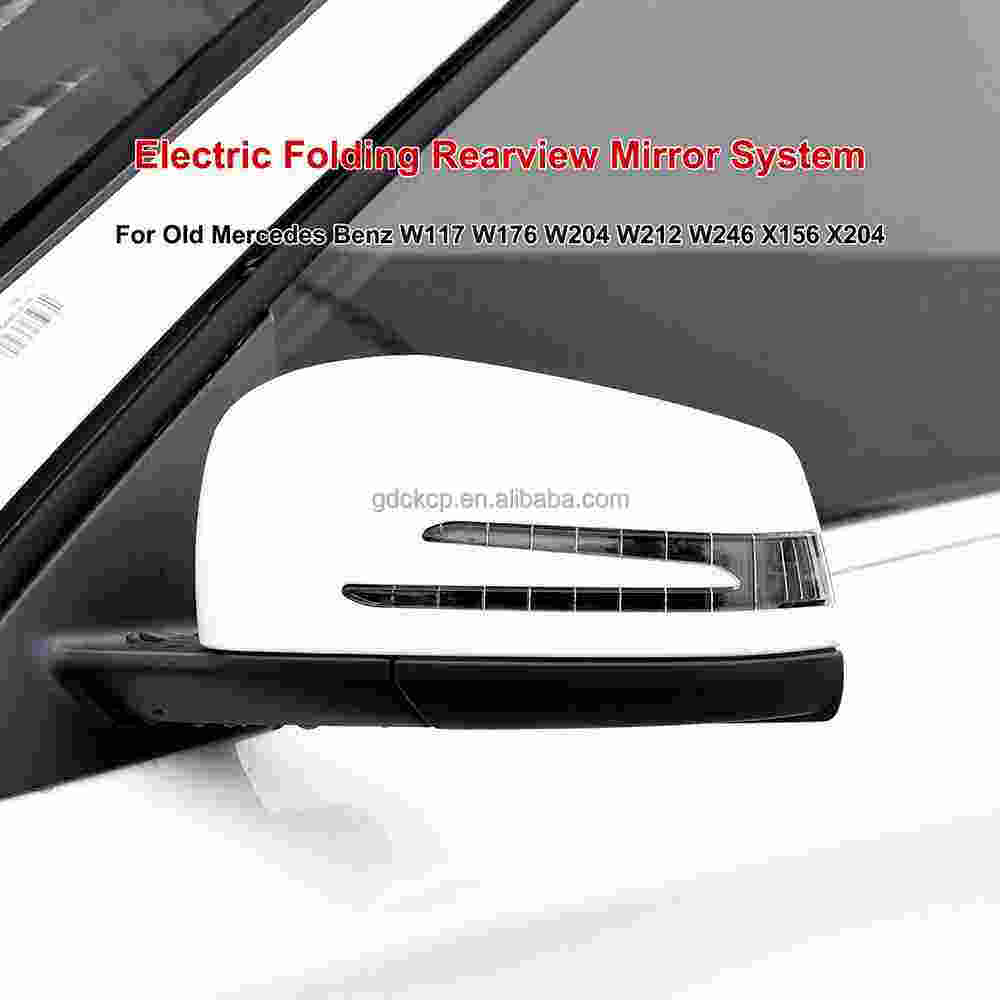 Upgrade Rearview Mirror Electric Folding System for Old Benz W117 W176 W204 W212 W246 X156 X204 Y-type Rearview Mirror Upgrade