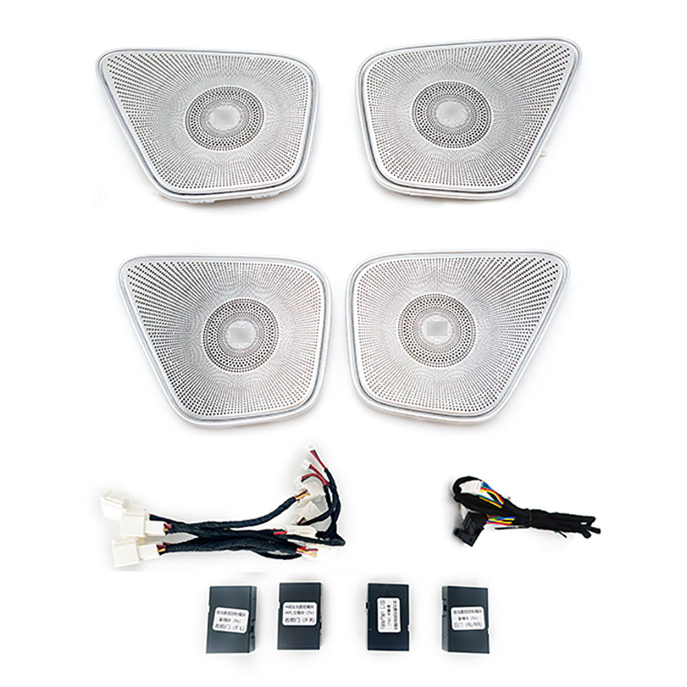 64 Colors W247 Car Door Speaker Cover Ambient Light for Mercedes Benz B/GLA-class 2020-2022 W247