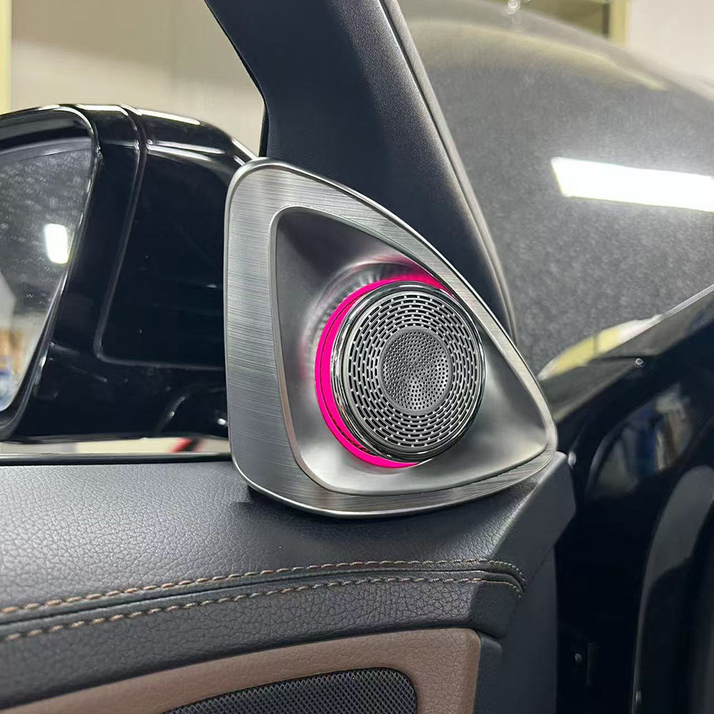 Hot Sale 4D Tweeter Atmosphere Lamp 4D Rotating Tweeter Speaker 64 Colors Ambient Light for Mercedes Benz S-class W222