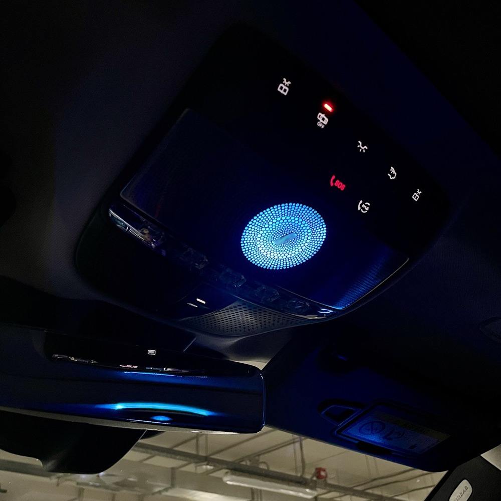 64 Colors LED Roof Ceiling Lamp Speaker Reading Ambient Light for Mercedes Benz G-Class W463 (2018)