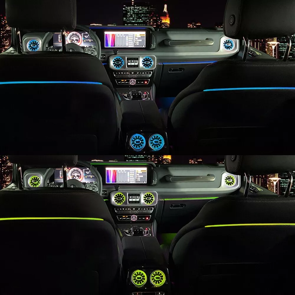 W463 (2018) 64 Colors LED Car Seat Back Ambient Light for Mercedes Benz G-class W463 (2018) Car Interior LED Light