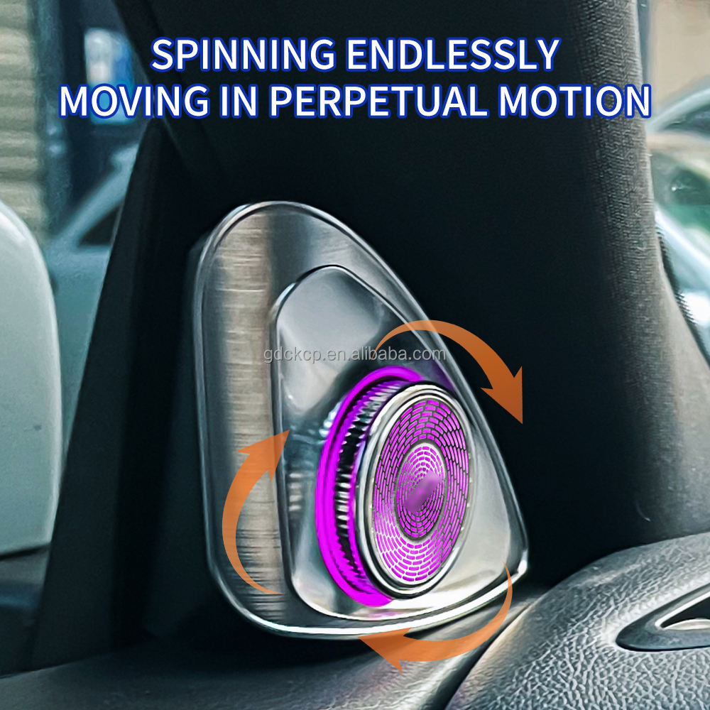 New Arrivals W117 Perpetual Rotation 4D Tweeter for CLA-class 2013-2019 Continuously Rotary Speaker 64-color LED Horn