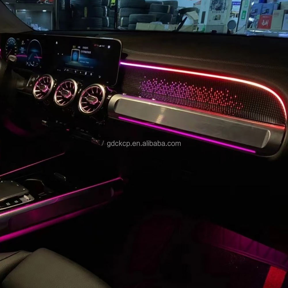 GLB247 Co-pilot Starlight Interior Panel Ambient Light for Benz GLB-Class 2020-2025 Right Center Console Decoration Trim Panel