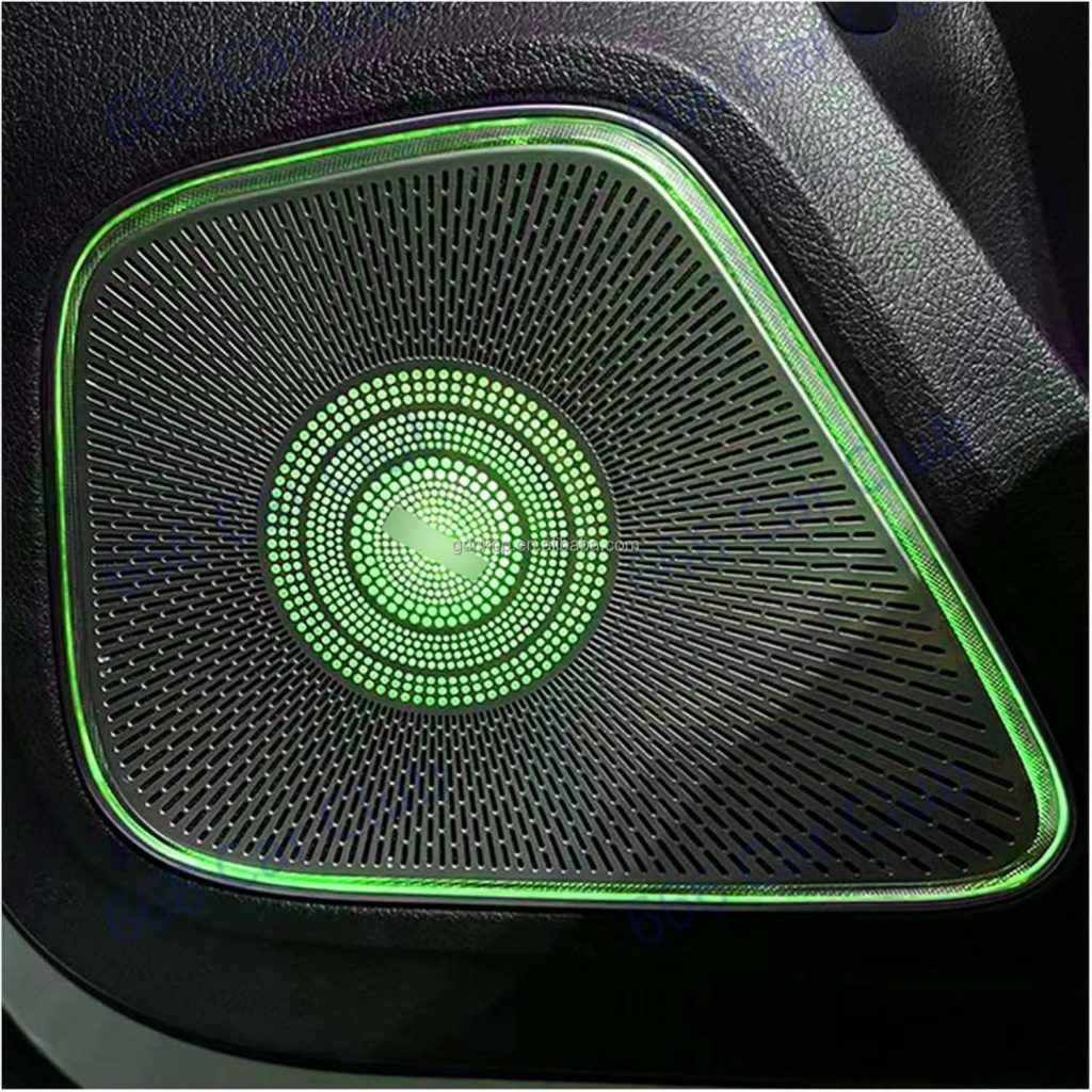 64 Colors X247 Speaker Cover Car Door Audio Decoration Lamp Ambient Light for Mercedes Benz W177 W118 W247 GLB GLA CLA AB Class