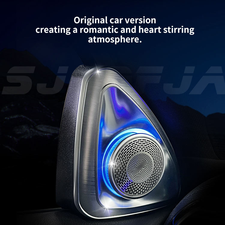 Factory Wholesale W177 4D Rotating Tweeter 64 Colors Ambient Light for Benz A-class 2019-2025 Rotating Treble Atmosphere Lamp