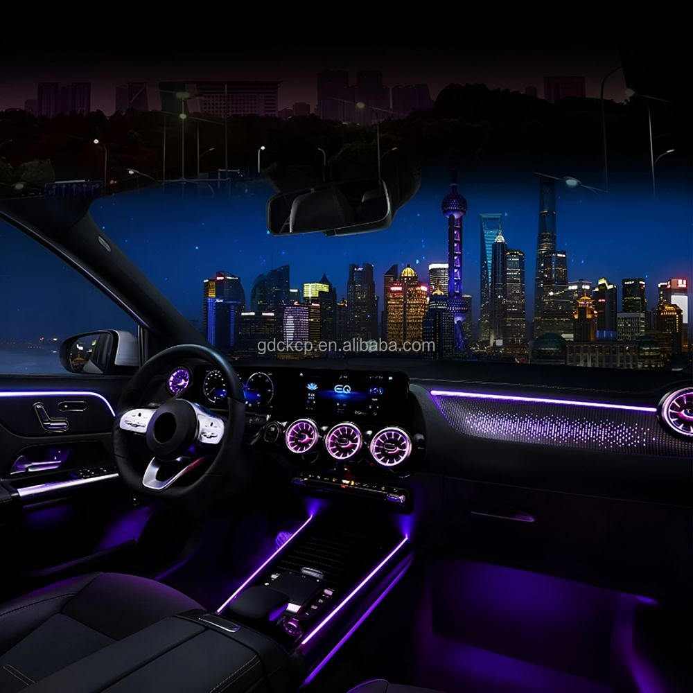 W247 Starlight Co-pilot Interior Panel Ambient Light for Benz B-Class W247 GLA H247 Center Console Decoration Atmosphere Lamp