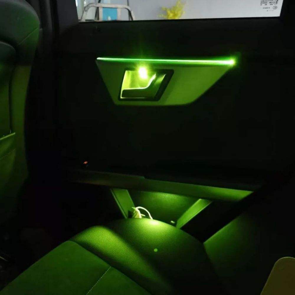 GLK X204 12 Colors Colorful Atmosphere Light Kit for Mercedes Benz GLK-Class 2013-2015 Turbine Vents Retrofit LED Ambient Light