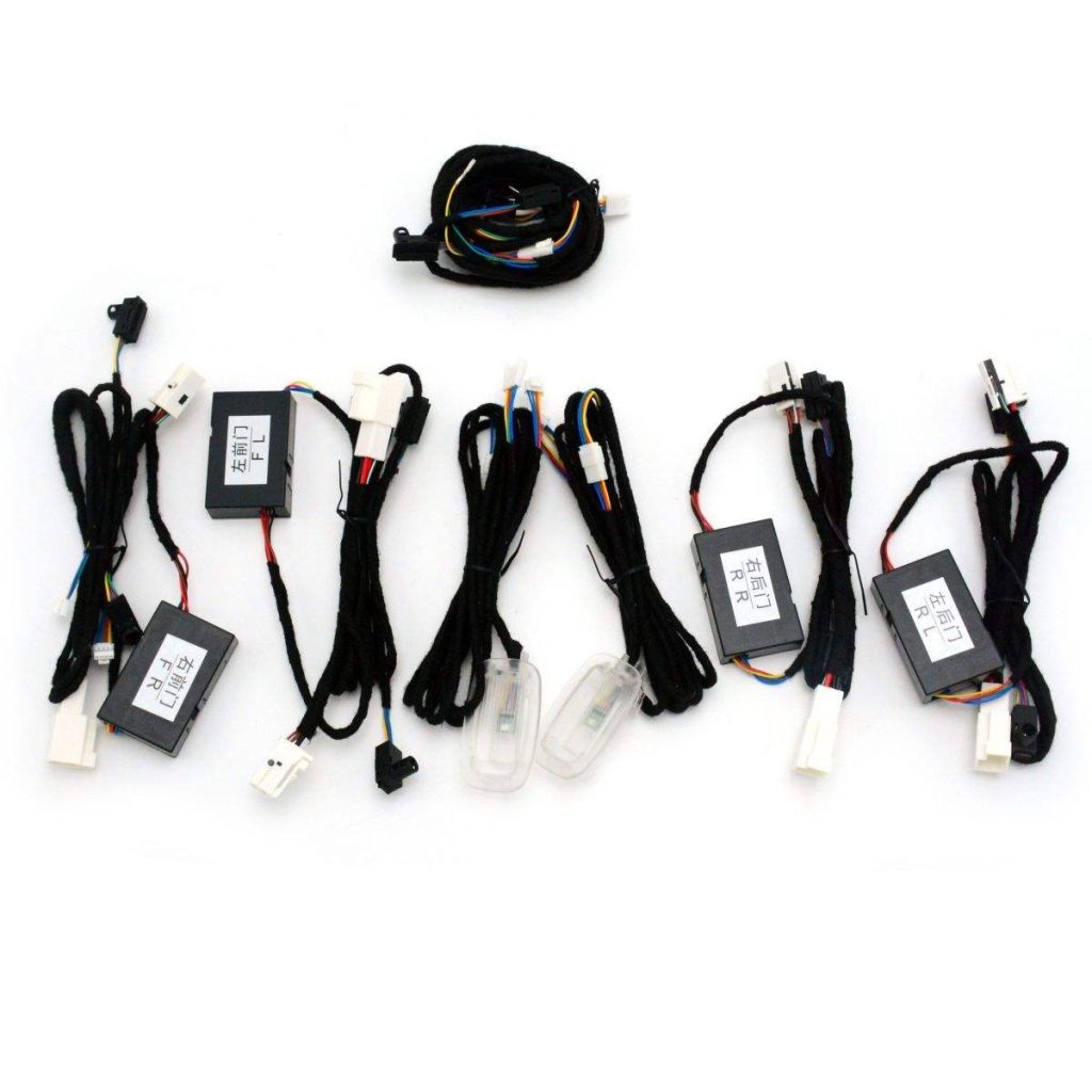 12 Colors Ambient Lighting and A-pillar Hourglass Tweeter Options for Mercedes-Benz GL / GLS X166 SUV 2012-2019