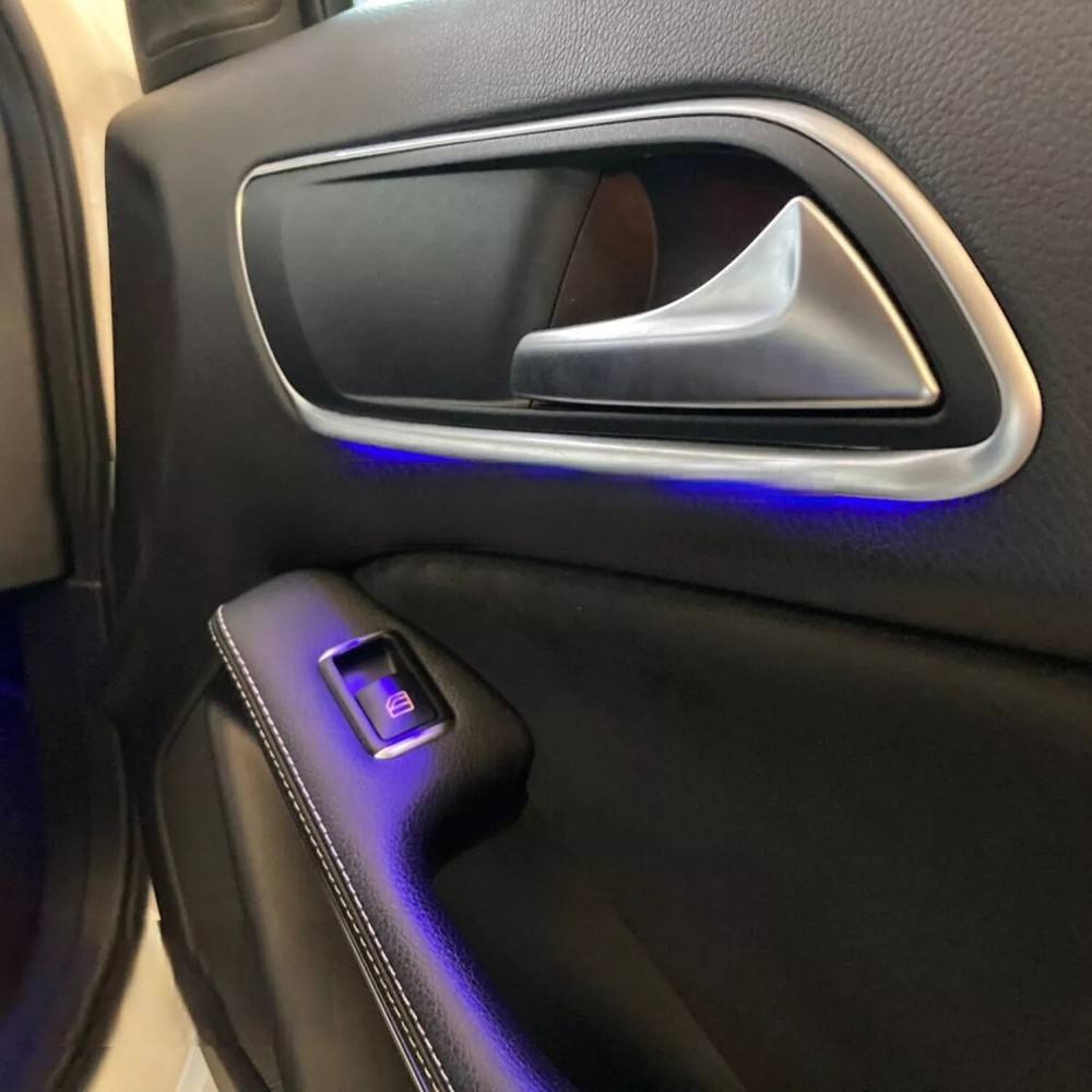 Auto Lighting System Interior Atmosphere 12 Colors CLA W117 Ambient Light for Mercedes Benz A-class W176 Ambience Light Car Door