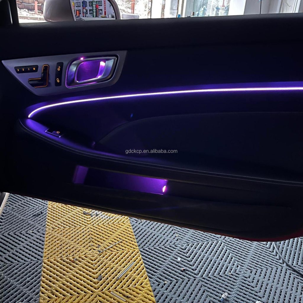 High Quality 64 Colors Ambient Light for 2012-2015 Mercedes-Benz SLK-Class R172 Sports Car Interior Atmosphere Lamp