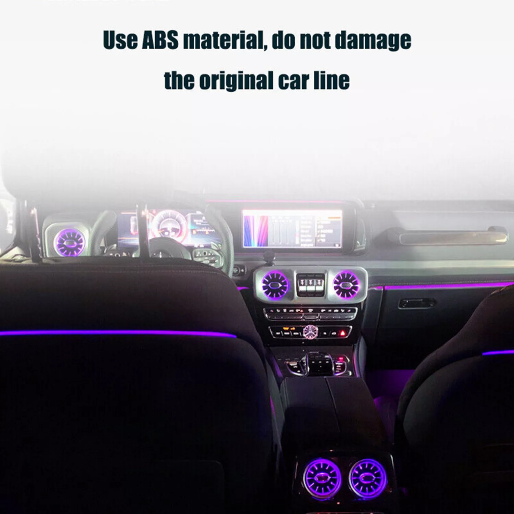 W463 (2018) 64 Colors LED Car Seat Back Ambient Light for Mercedes Benz G-class W463 (2018) Car Interior LED Light
