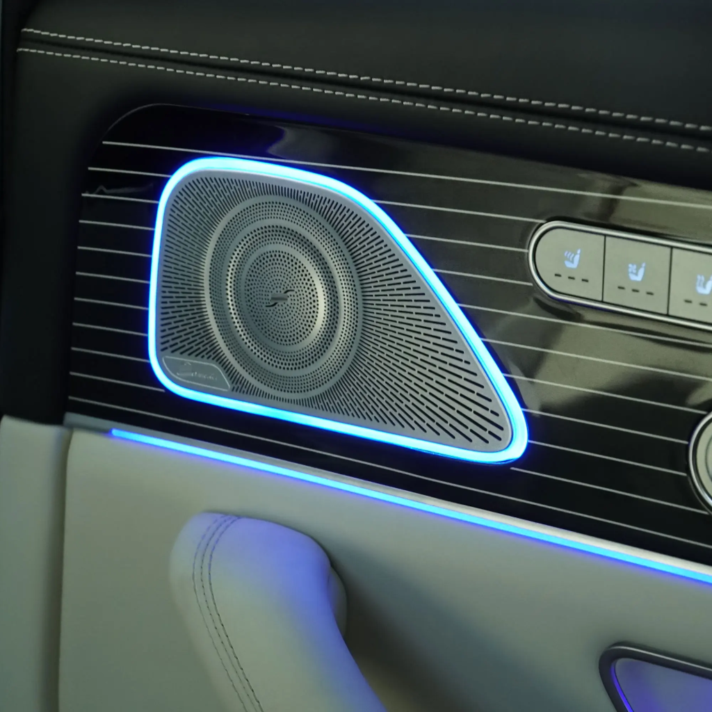 64 Colors Edge or Center Illuminated Door Speaker Covers for Mercedes-Benz GLS X167 SUV 2020-2026