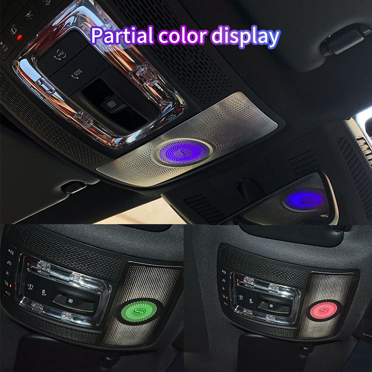 Car Interior Upgraded 64 Colors Luminous Glasses Box Cover W177 Ambient Light for Mercedes-Benz New A/B/CLA/GLA/GLB C118