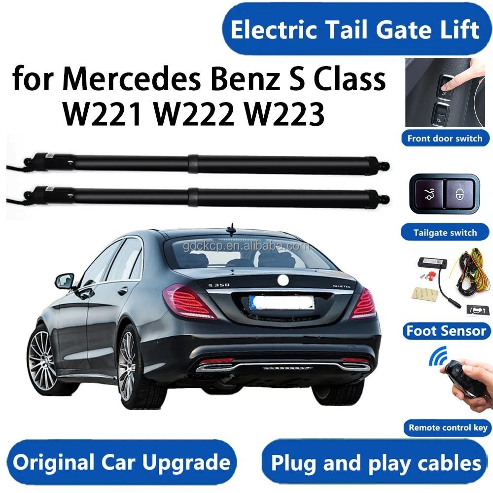Power Lift Tailgate Electric with Kick Sensing for Mercedes Benz S-class 2014-2020 W222 Electric Tail Gate Lift Tailgate System