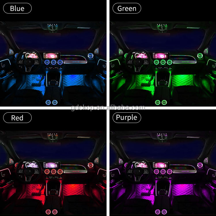 GLB247 Co-pilot Starlight Interior Panel Ambient Light for Benz GLB-Class 2020-2025 Right Center Console Decoration Trim Panel