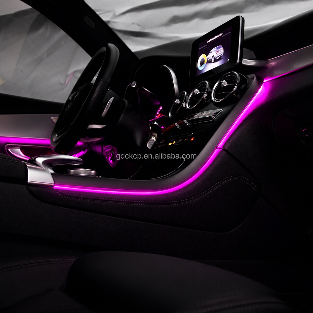 2 Doors C-Coupe 64-Color LED Ambient Light for Mercedes C-Coupe C205 2015-2021 Upgrade Car Interior Light OEM Fit Plug and Play