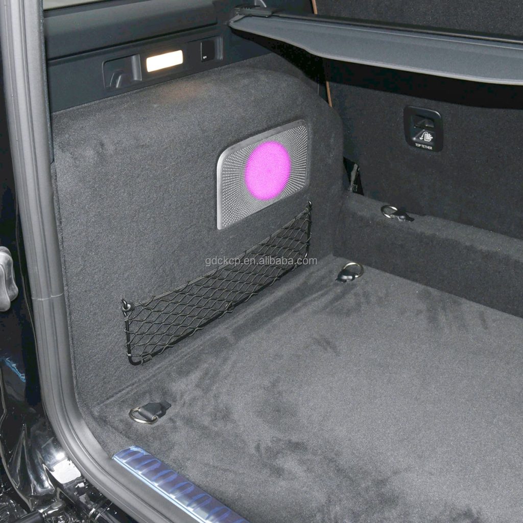 64 Colors Ambient Light W463 (2018) Car Trunk Speaker Luminous Cover for Benz G-class 2019-2024 Car D-pillar Illuminated Horn Cover