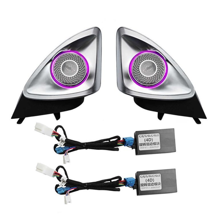4D rotating tweeter pair