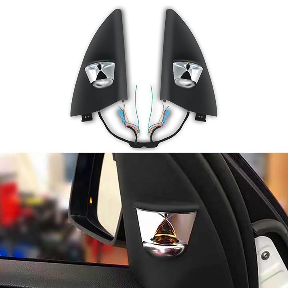 12 Colors Ambient Lighting and A-pillar Hourglass Tweeter Options for Mercedes-Benz GL / GLS X166 SUV 2012-2019