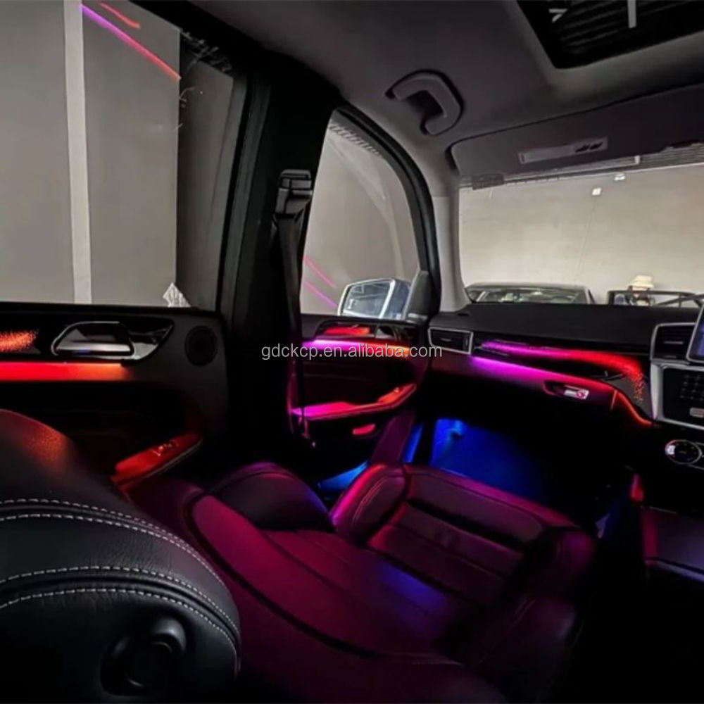 Right-hand Drive Piano Black Galaxy Ambient Lighting and 4D Tweeter Options for Mercedes-Benz GL / GLS X166 SUV 2013-2019