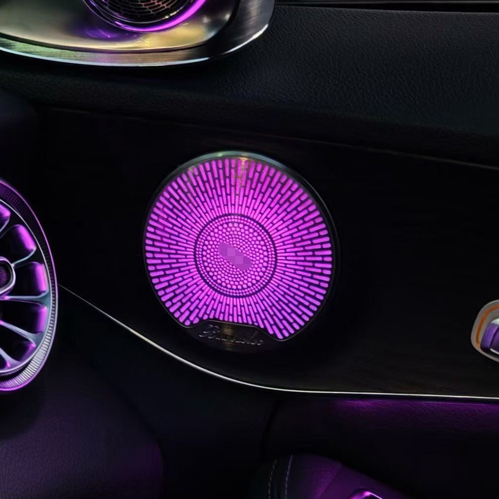 Car Door Speaker Cover Ambient Light for Mercedes-Benz C-Class W205