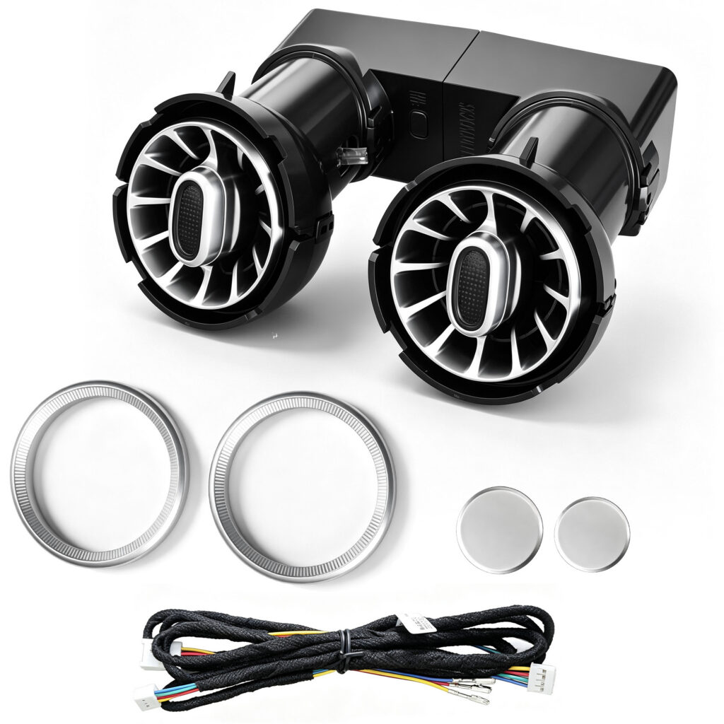 Rear turbine air vent ambient light for Mercedes-Benz GLC X253