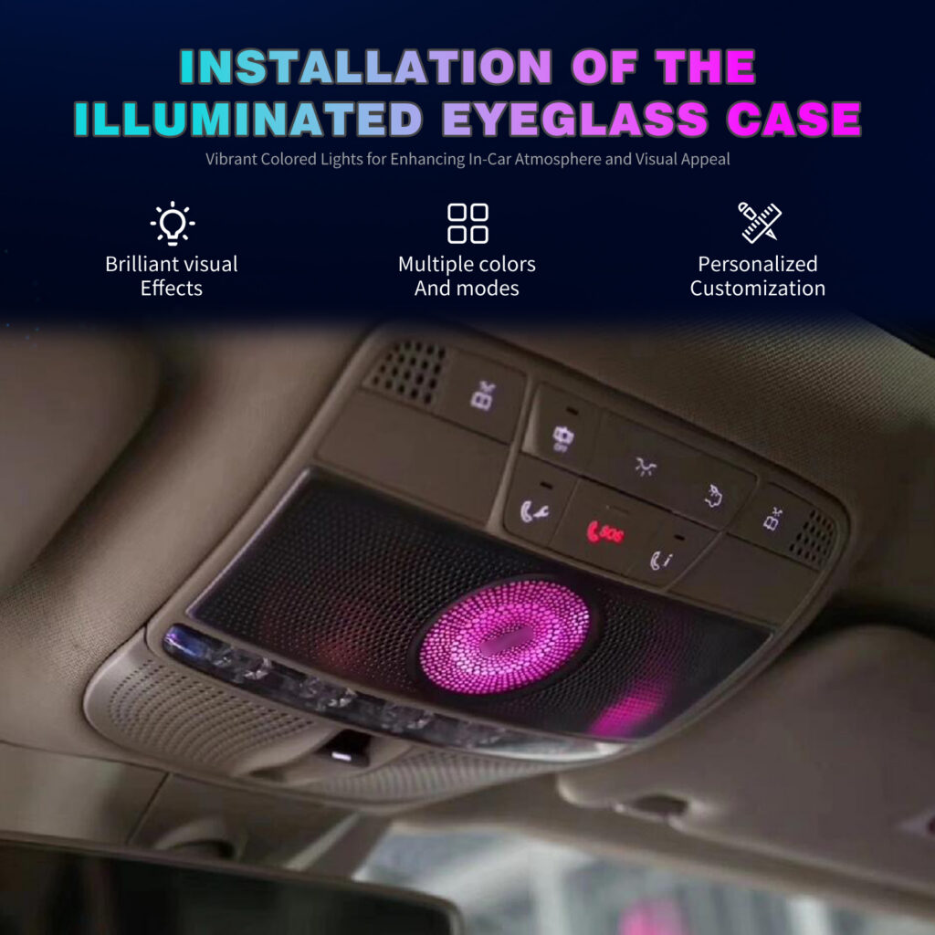 Color-Changing Ambient Lighting for Mercedes-Benz GLC X253