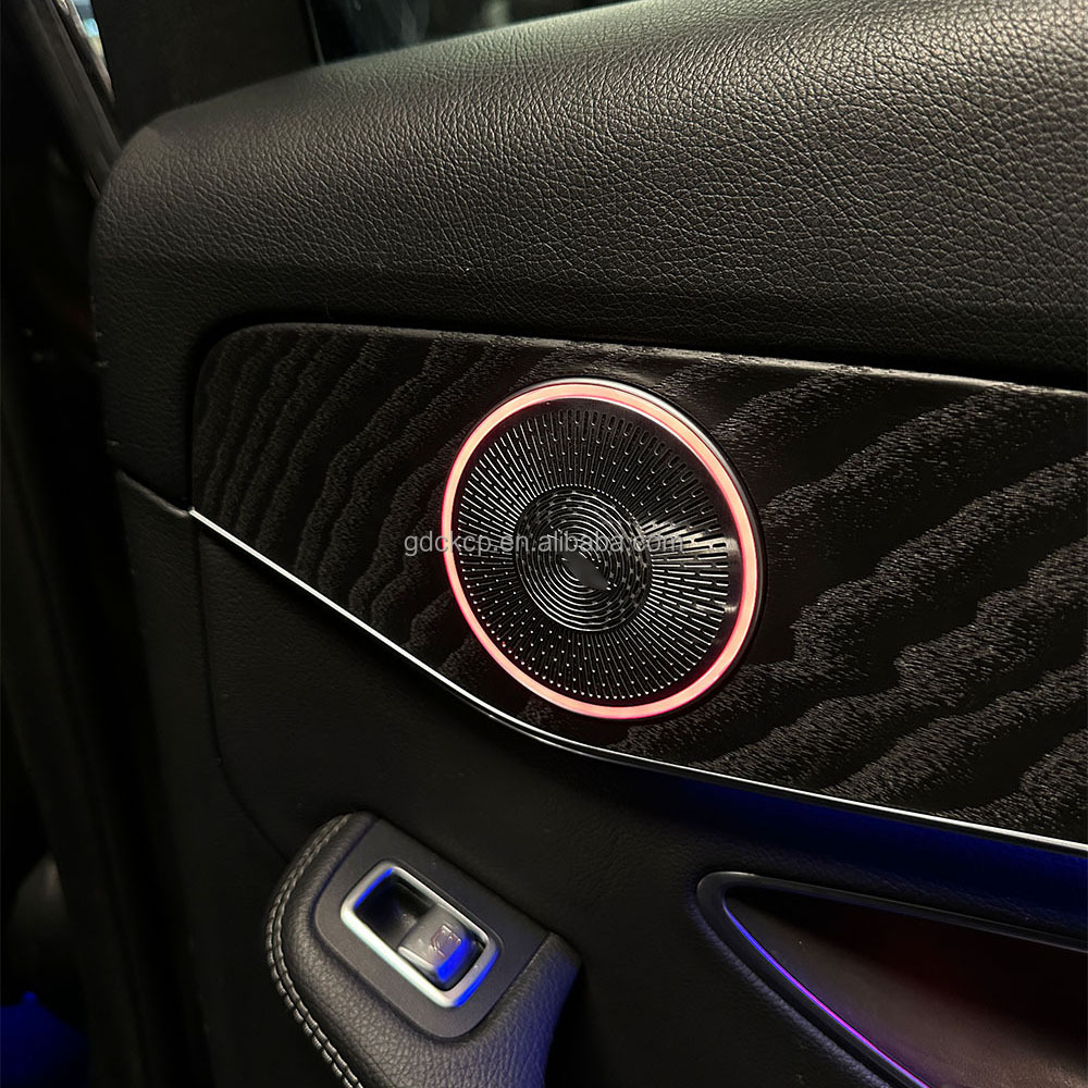 Car Door Speaker Cover Ambient Light for Mercedes-Benz C-Class W205