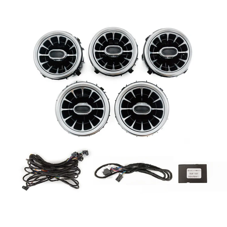 64 Colors LED Turbine Air Vent for Mercedes-Benz GLC X253