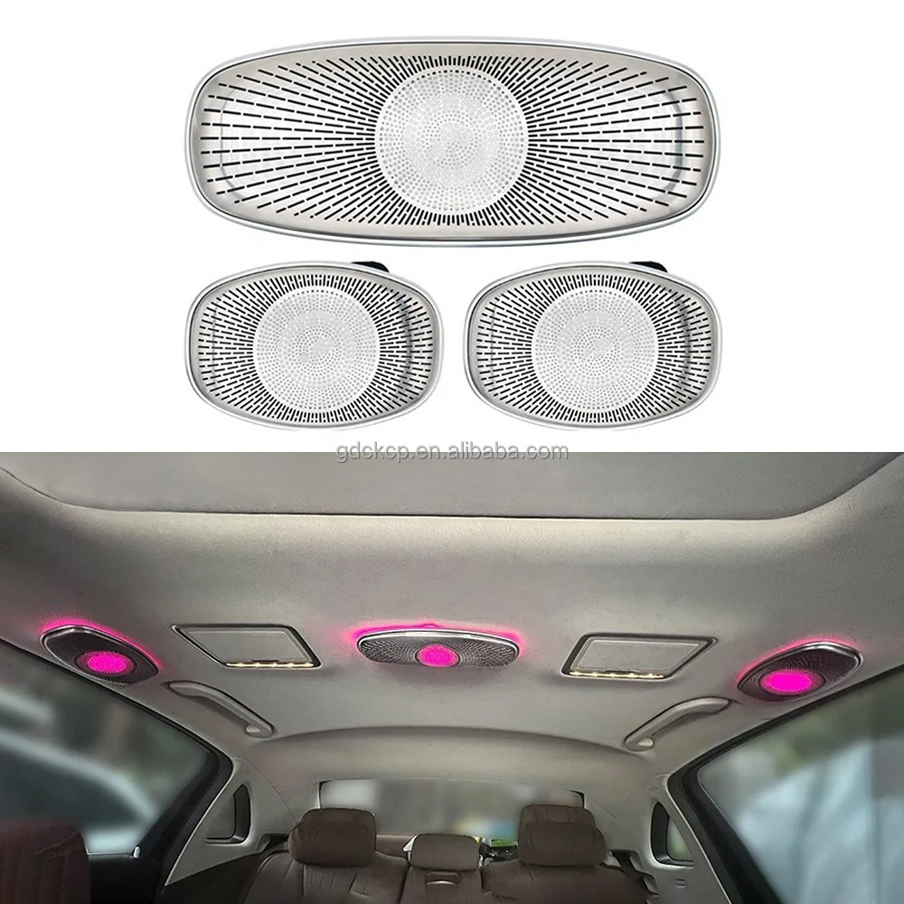 Rear Roof Ceiling Speakers With Ambient Light for Mercedes-Benz C-Class W205