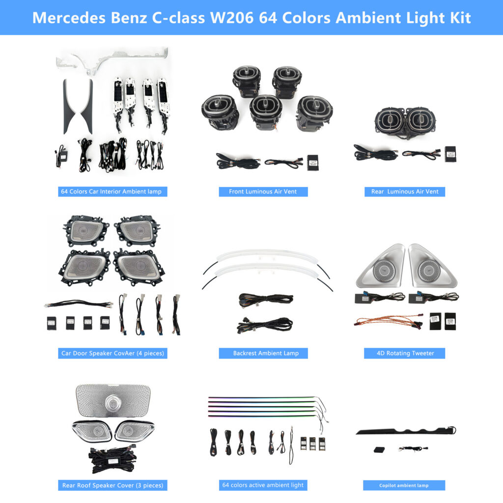 Mercedes-Benz C-Class W206 product gallery